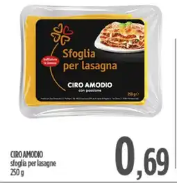 Ciro Amodio CIRO AMODIO sfoglia per lasagne offerta