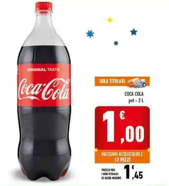 Conad Coca Cola pet- 2L offerta