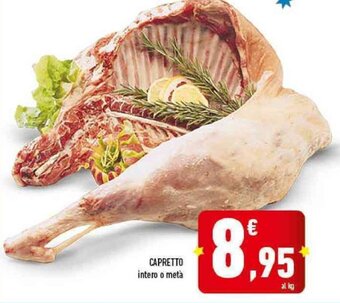 Capretto intero o metà