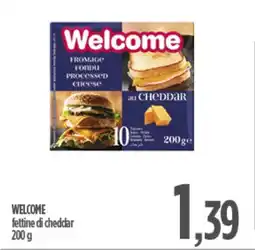 Ciro Amodio WELCOME fettine di cheddar offerta