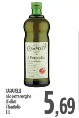 Ciro Amodio CARAPELLI olio extra vergine di oliva il frantolio offerta