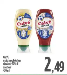 Ciro Amodio CALVE maionese/ketchup classico/-50% di zuccheri offerta