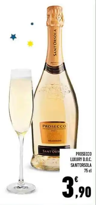Conad Sant'Orsola Prosecco Luxury D.O.C. 75cl offerta