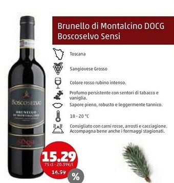 Boscoselvo sensi brunello di montalcino docg