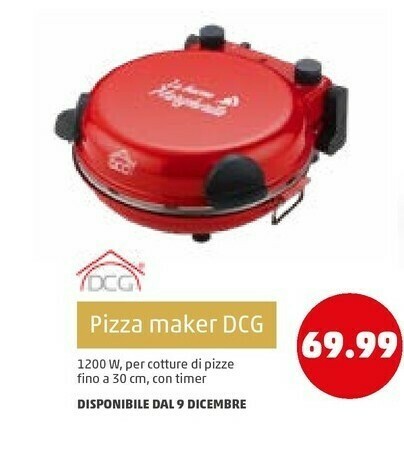 Dcg pizza maker offerta di Penny Market