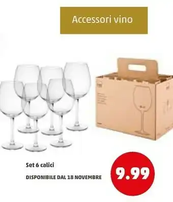 Set 6 calici