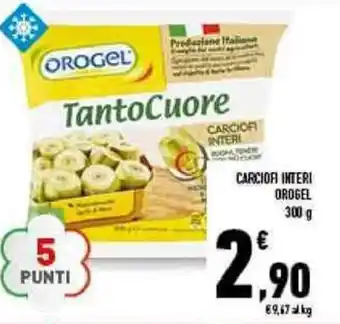 Conad Orogel Carciofi Interi 300g offerta