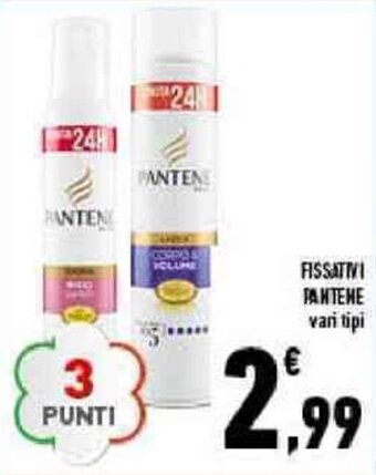 Conad Pantene Fissativi offerta