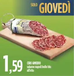 CIRO AMODIO salame napoli bollo blu
