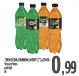 Ciro Amodio LEMONSODA/ORANSODA/TWIST/GASSOSA classica/zero vari tipi offerta