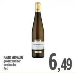 Ciro Amodio MASTRI VERNACOLI gewürztraminer trentino doc offerta