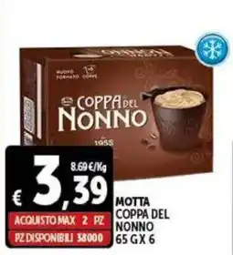 Gourmet Déco Motta coppa del nonno offerta