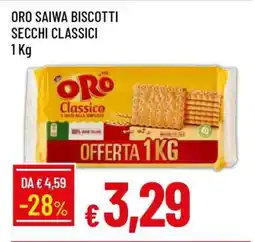 Famila ORO SAIWA BISCOTTI SECCHI CLASSICI offerta