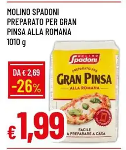 Famila MOLINO SPADONI PREPARATO PER GRAN PINSA ALLA ROMANA offerta