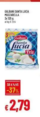 Famila Galbani Santa Lucia Mozzarella offerta