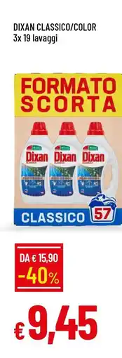 Famila DIXAN CLASSICO/COLOR offerta