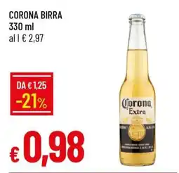 Famila CORONA BIRRA offerta