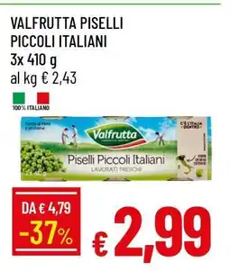 Famila VALFRUTTA PISELLI PICCOLI ITALIANI offerta