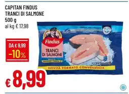 Famila CAPITAN FINDUS TRANCI DI SALMONE offerta