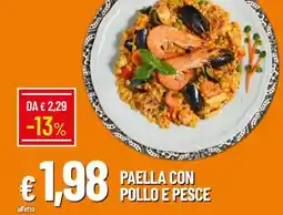 Famila PAELLA CON POLLO E PESCE offerta