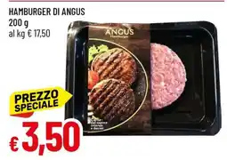 Famila HAMBURGER DI ANGUS offerta