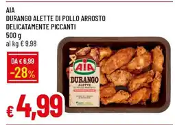Famila AIA DURANGO ALETTE DI POLLO ARROSTO DELICATAMENTE PICCANTI offerta
