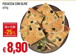 Famila FOCACCIA CON OLIVE offerta