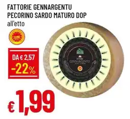 Famila Fattorie Gennargentu Pecorino Sardo Maturo DOP offerta
