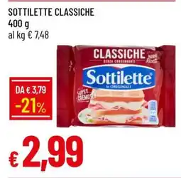 Famila Sottilette Classiche offerta