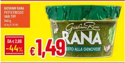 Famila GIOVANNI RANA PESTO FRESCO VARI TIPI offerta