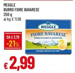 MEGGLE burro Fiore Bavarese
