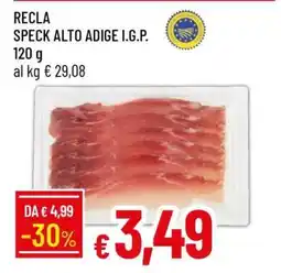 Famila RECLA SPECK ALTO ADIGE I.G.P offerta