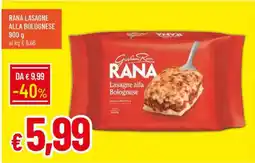 Famila Rana Lasagne alla Bolognese offerta