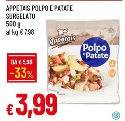 Famila APPETAIS POLPO E PATATE SURGELATO offerta