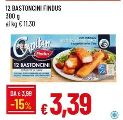Famila 12 BASTONCINI FINDUS offerta