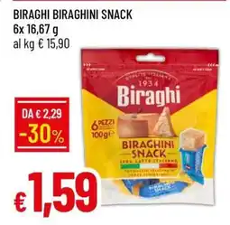 Famila BIRAGHI Biraghini Snack offerta