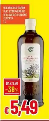 Famila OLEARIA DEL GARDA OLIO EXTRAVERGINE DI OLIVA DELL'UNIONE EUROPEA offerta