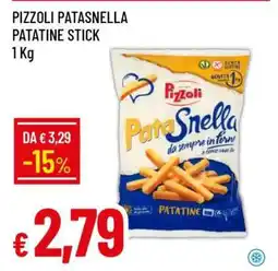 Famila PIZZOLI PATASNELLA PATATINE STICK offerta