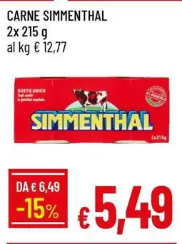 Famila CARNE SIMMENTHAL offerta