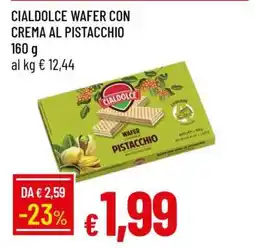 Famila CIALDOLCE WAFER CON CREMA AL PISTACCHIO offerta