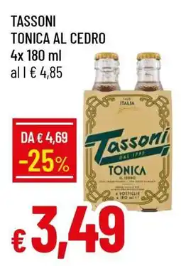 Famila TASSONI TONICA AL CEDRO offerta