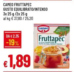 Famila Cameo Fruttapec Gusto Equilibrato/Intenso offerta