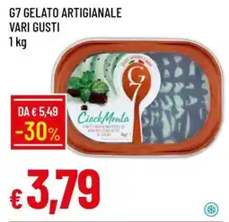Famila G7 GELATO ARTIGIANALE VARI GUSTI offerta