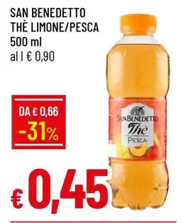 Famila SAN BENEDETTO THÈ LIMONE/PESCA offerta