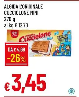 Famila ALGIDA L'ORIGINALE CUCCIOLONE MINI offerta
