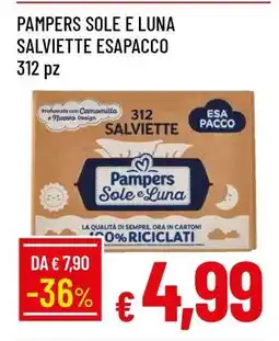 Famila PAMPERS SOLE E LUNA SALVIETTE ESAPACCO offerta