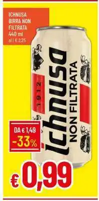 Famila ICHNUSA BIRRA NON FILTRATA offerta