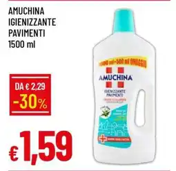 Famila AMUCHINA IGIENIZZANTE PAVIMENTI offerta
