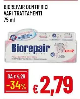 Famila Biorepair Dentifrici Vari Trattamenti offerta