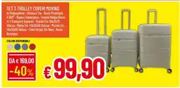 SET 3 TROLLEY COVERI MOVING
